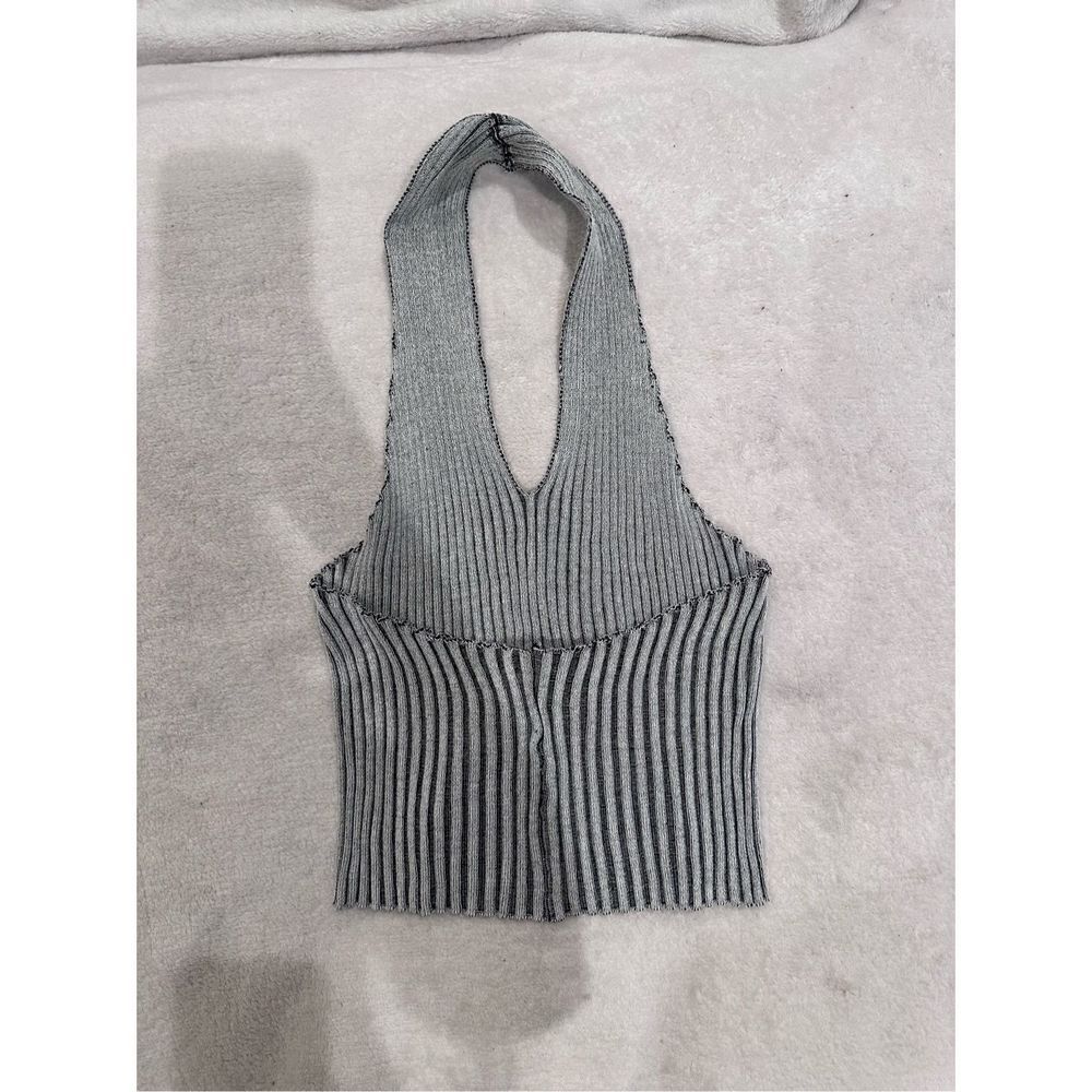 Women’s halter top size XS/S light gray - Picture 2 of 2